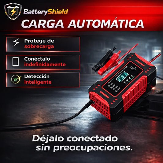 BaterryShield - Cargador de Batería - Carga y Repara Automáticamente