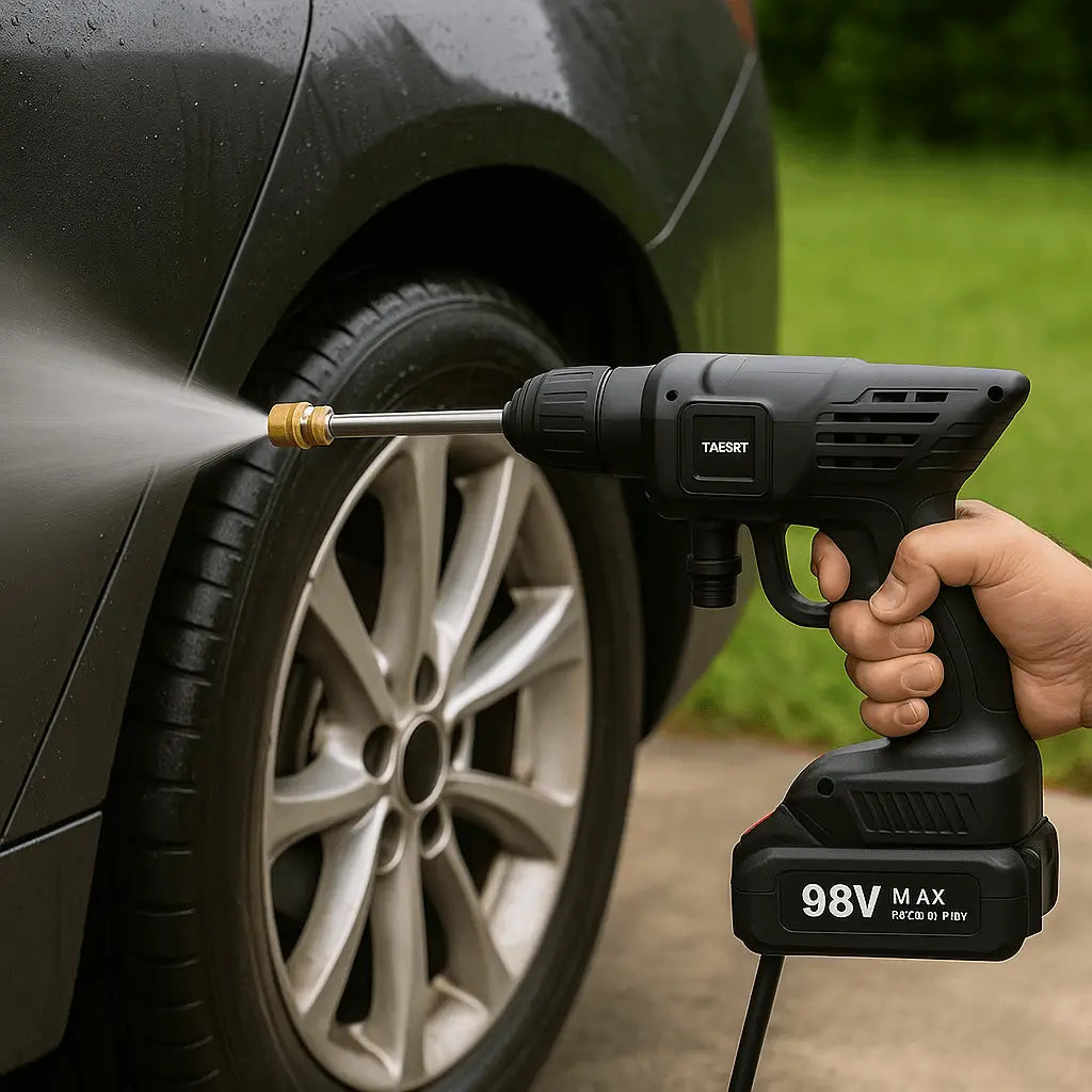 Hidrolavadora Inalámbrica – Potencia Compacta – Ahorra tiempo en cada lavado