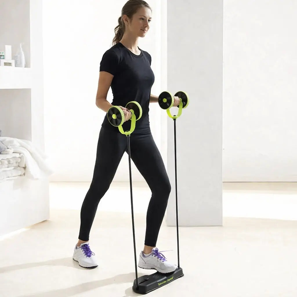 Equipo de Ejercicio Multifuncional 🏋️‍♂️ – Entrena Todo el Cuerpo 💪 – Mantente Activo 🔥 con Solo Minutos ⏱️ al Día