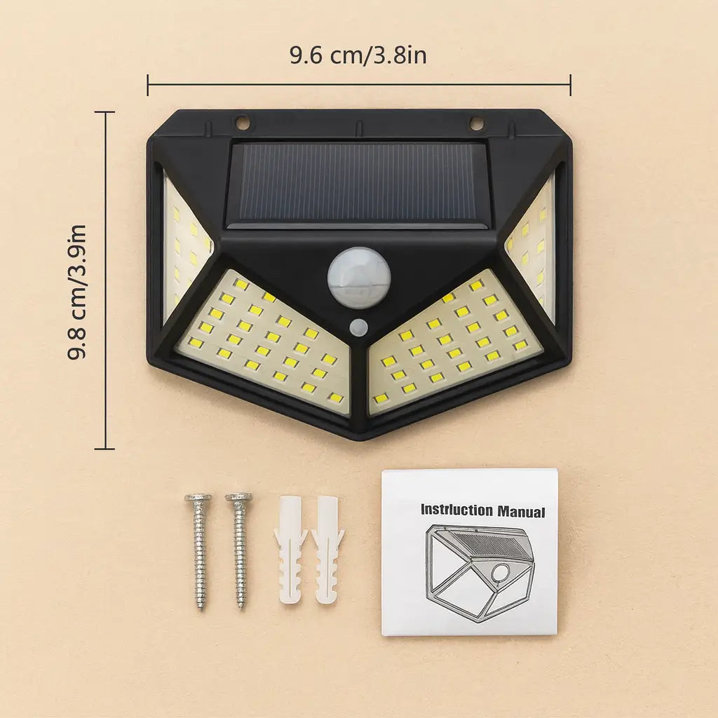 💡 Aplique LED Solar – Iluminación automática 🌙 – Tu hogar brillante sin cables ni gastos ⚡