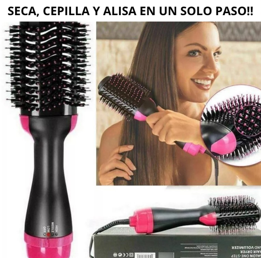 Cepillo Secador y Alisador 3 EN 1
